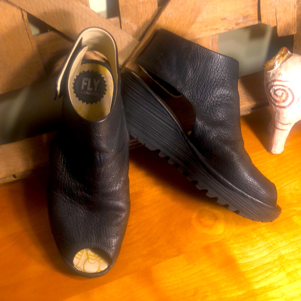 Fly London bootie sandal